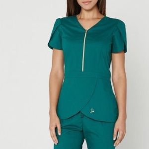 Jaanuu scrubs green set